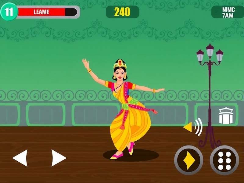 Bharatanatyam Beat - The Cultural Rhythm Game Bharatanatyam Beat Game Screenshot